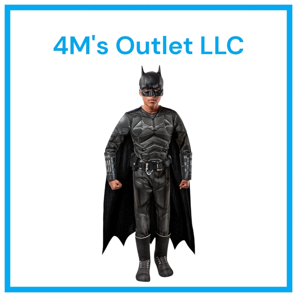 Rubie's Dark Knight Kids Costume - Black and Gray